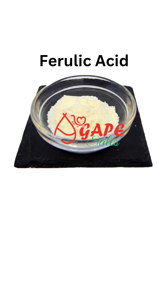 Ferulic Acid Powder – Cosmetic Grade