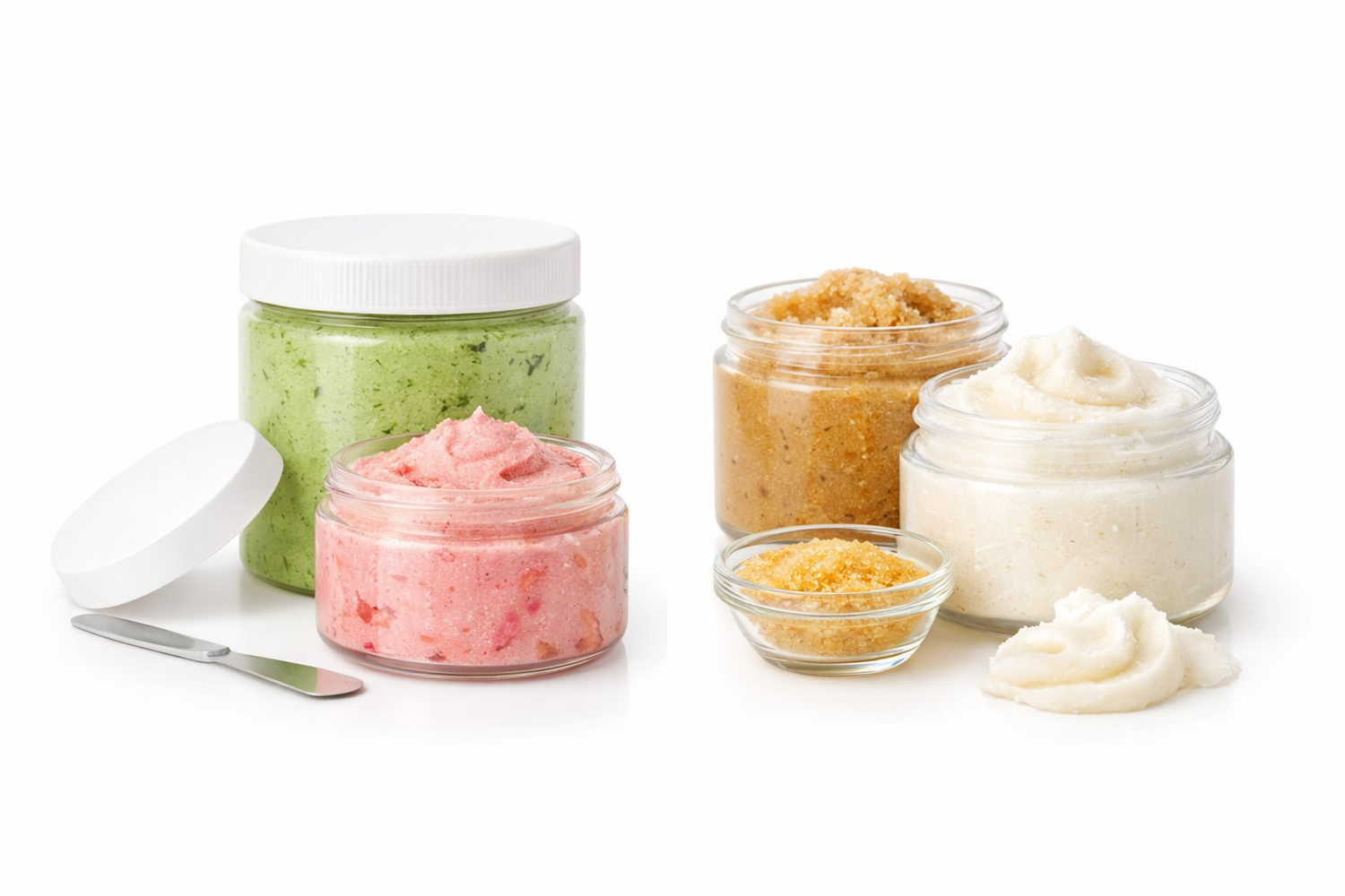 Body Soaps & Scrubs – Paste Soap & Emulsified Sugar Scrub Bases