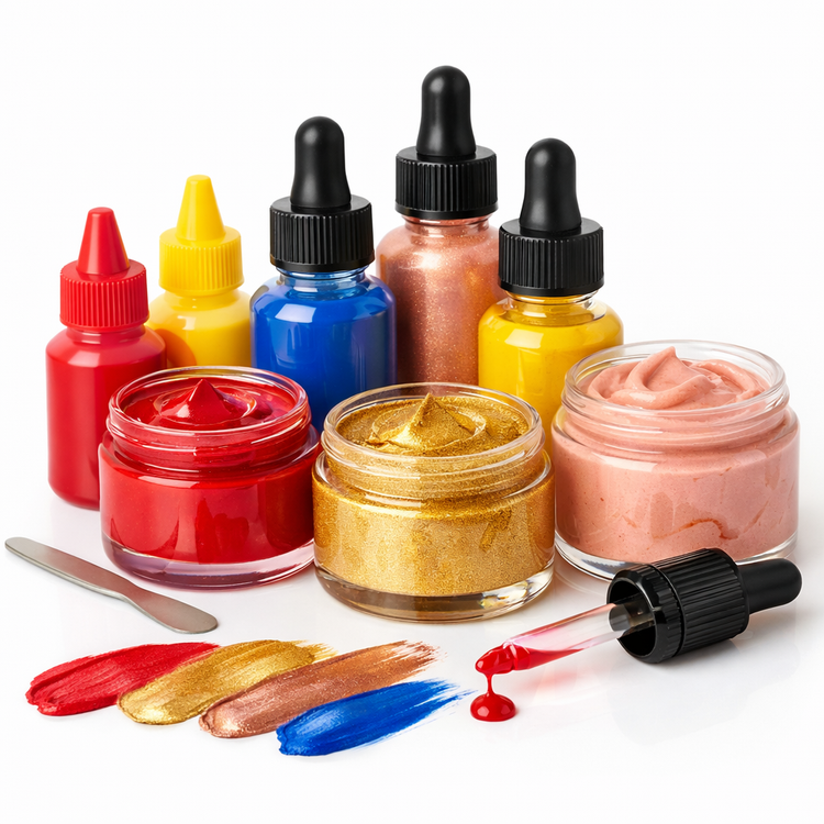 Universal Liquid Pigments for Skincare, Soap & Cosmetics