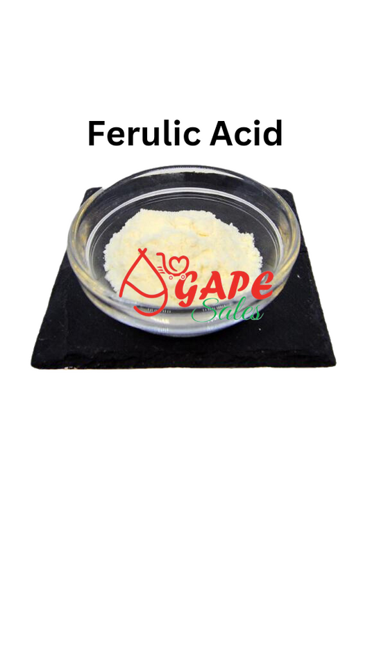 Ferulic Acid Powder – Cosmetic Grade