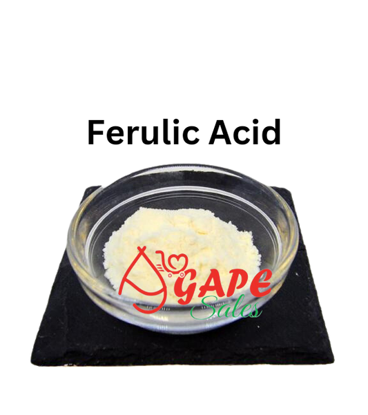 Ferulic Acid Powder – Cosmetic Grade
