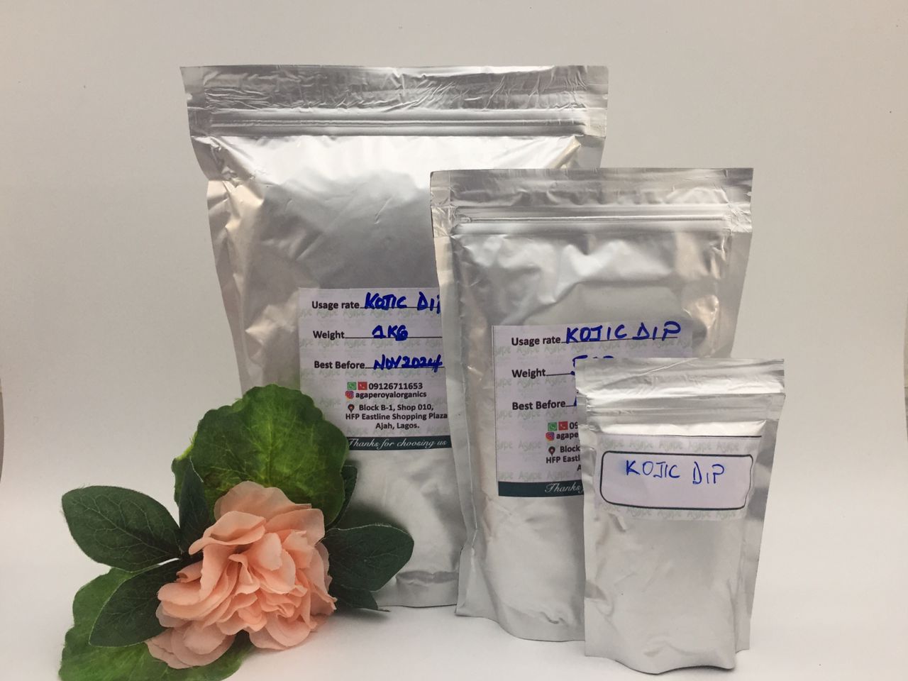 Kojic Acid Dipalmitate (KAD), Kojic Dipalmitate Powder – Cosmetic Grade