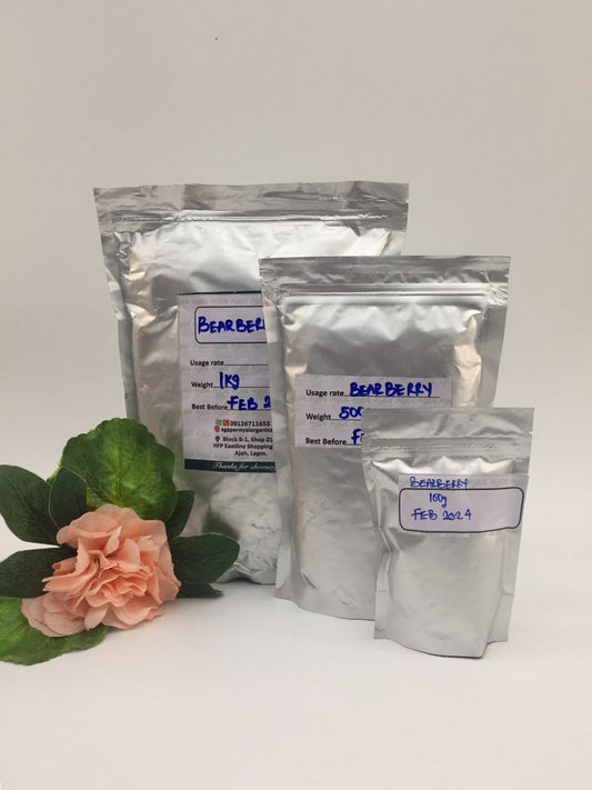 Bearberry Extract Powder – Cosmetic Grade For External Use Only — Natural Ingredient — No Medical Claims