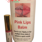 Pink Lip Balm – Cosmetic Grade (Moisturizing & Tinted) - small and big size for wholesale!!!
