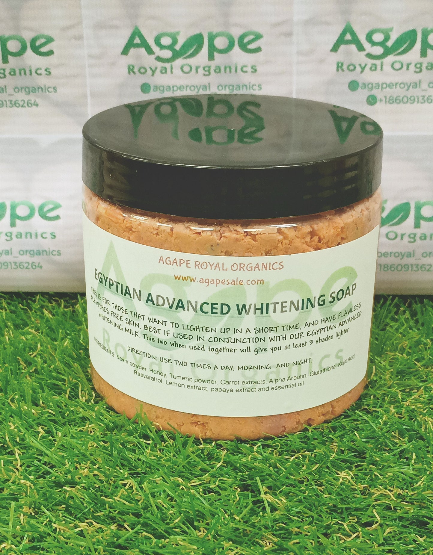 Egyptian Advanced Body and Face Soap botanical cleansing bar for refreshed radiant-looking skin
