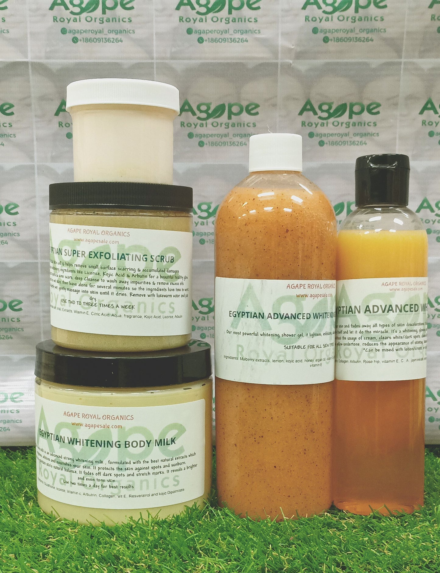 Egyptian Advanced Radiance Body Care Set- Shower Gel Set