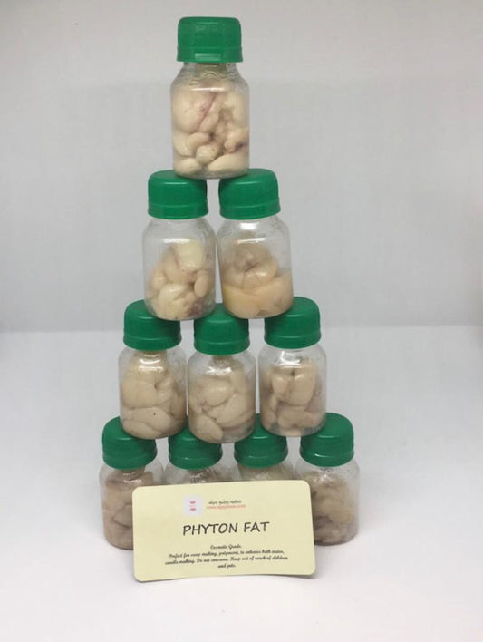 Python Fat (Snake Fat) – Cosmetic Grade (5 Bottles)