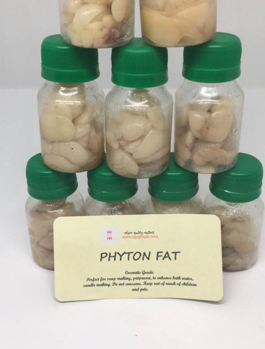 Python Fat (Snake Fat) – Cosmetic Grade (5 Bottles)
