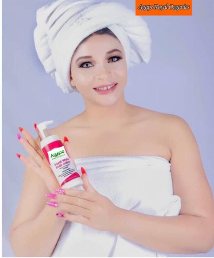 Royal White Body Lotion – Natural Glow-Enhancing Moisturizer with Rose Water, Glutathione & Botanical Extracts | Hydrating, Radiance-Boosting, Soft Skin Care for All Skin Types