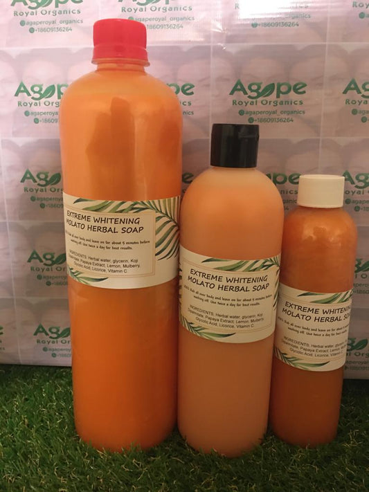 Extreme Radiance Molato Liquid Wash for face and body.