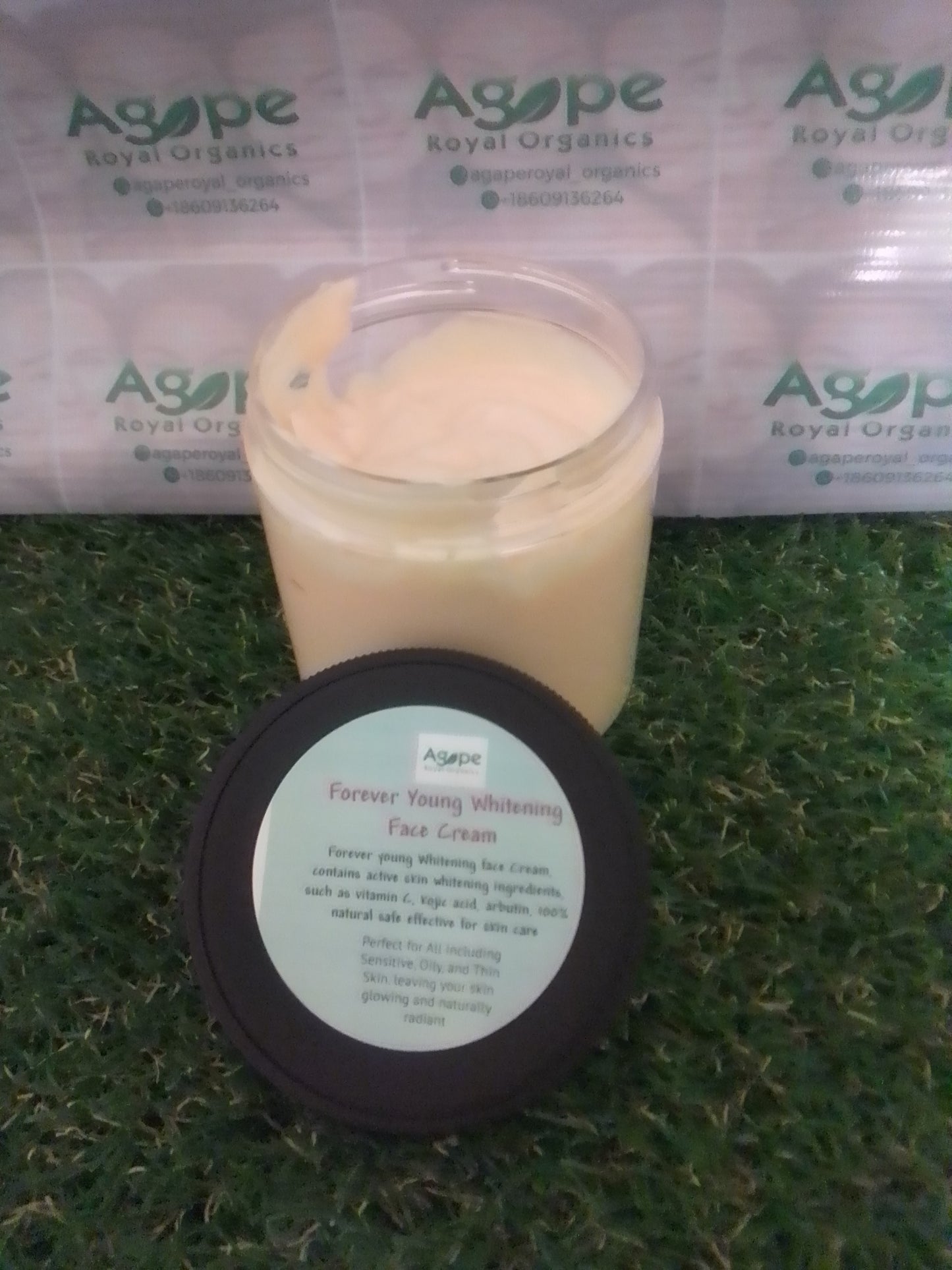 Forever young Whitening face Cream 250G, 500G, 1KG and 4 KG Bucket